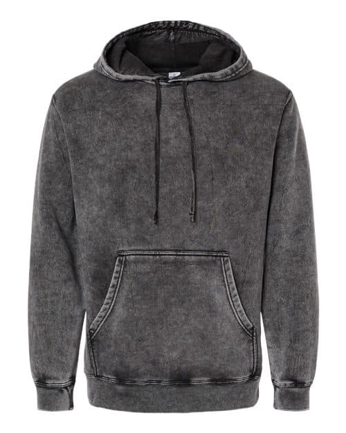 Independent Trading Co. Unisex Midweight Mineral Wash Hooded Sweatshirt