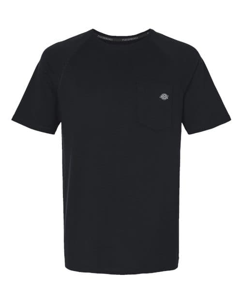 Dickies Men's Tall Performance Cooling T-Shirt in Black
