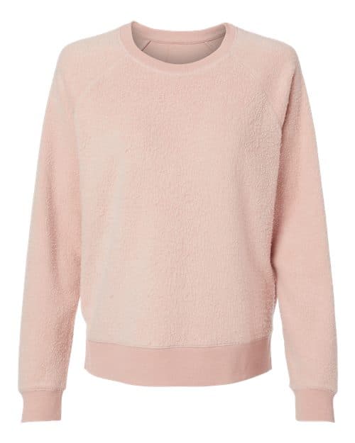 Boxercraft Women's Fleece Out Crewneck Pullover