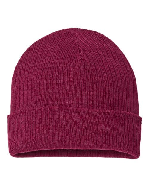 Atlantis Headwear Sustainable Rib Cuffed Beanie