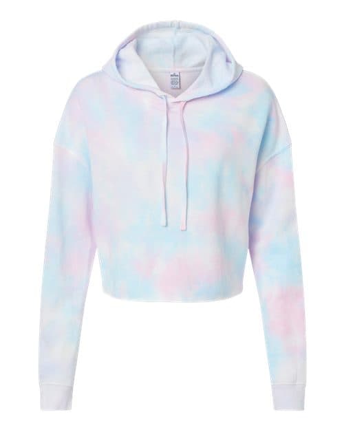 Independent Trading Co. Women’s Lightweight Crop Hooded Sweatshirt