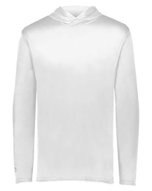 Holloway Youth Momentum Hooded Long Sleeve T-Shirt