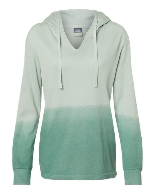 MV Sport Women's French Terry Ombré Hooded Sweatshirt