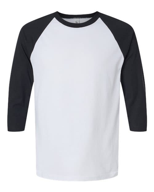 American Apparel Unisex CVC Raglan Tee
