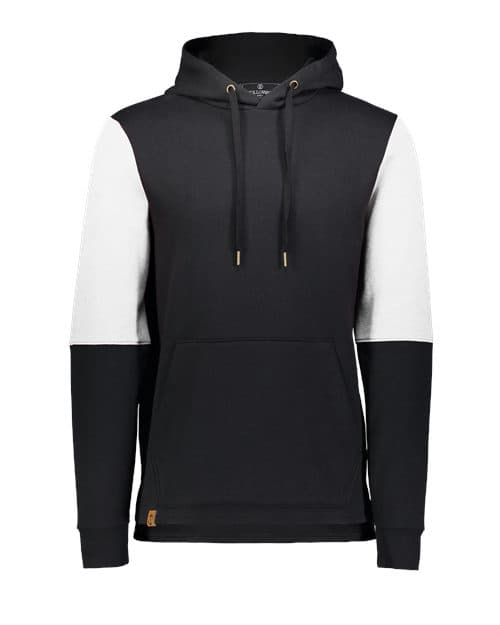 Holloway Men's All-American Team Fleece Colorblocked Hooded Sweatshirt