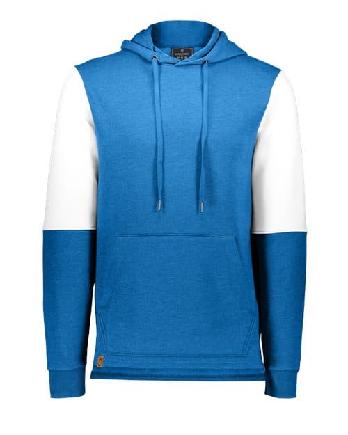 Holloway Men's All-American Team Fleece Colorblocked Hooded Sweatshirt