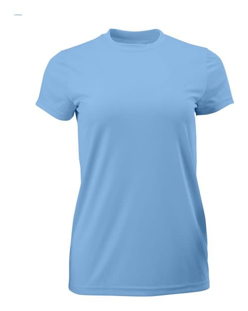 Paragon Women's Islander Performance T-Shirt in Bimini Blue