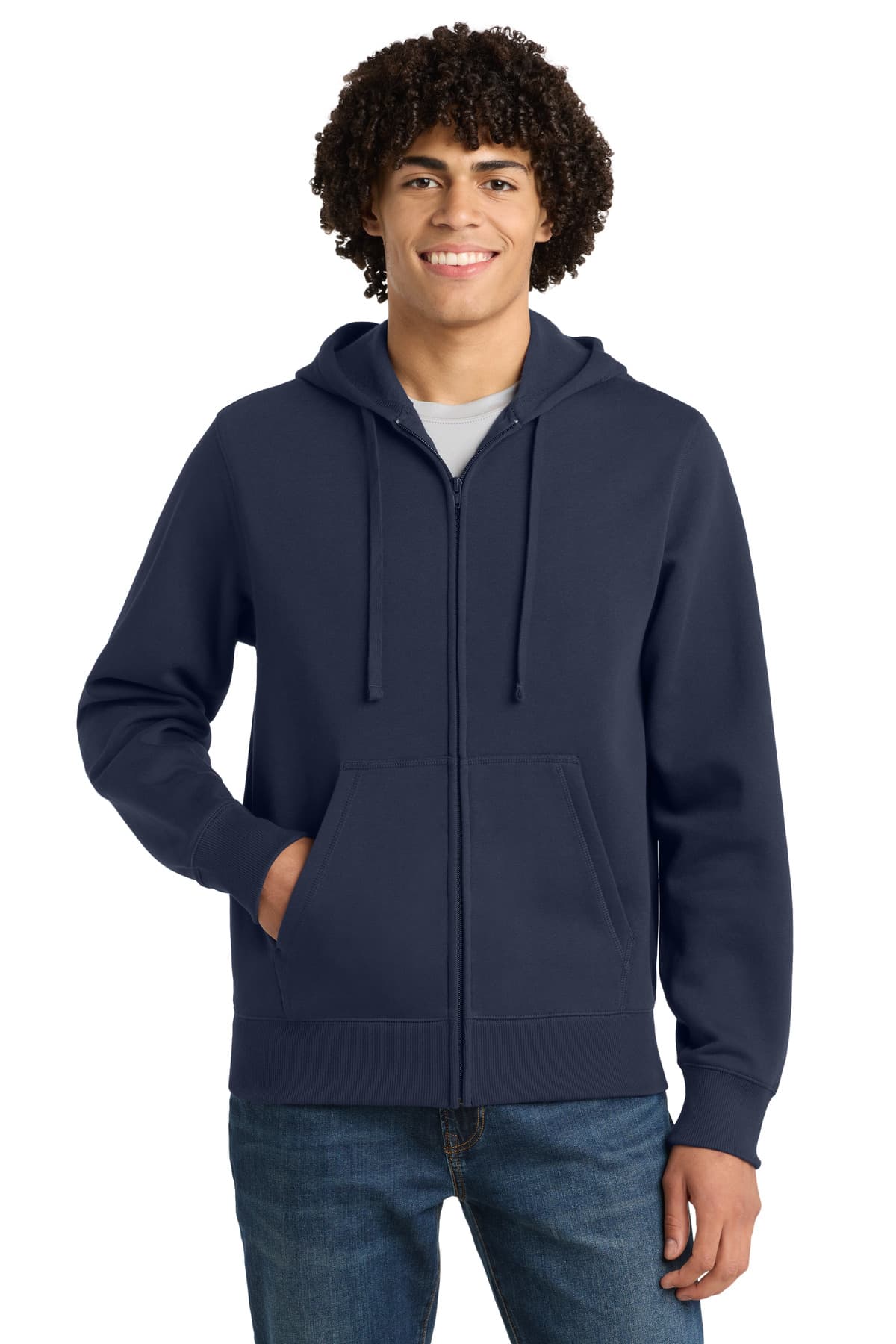 Sport-Tek Sport-Tek Full-Zip Hooded Sweatshirt. ST258