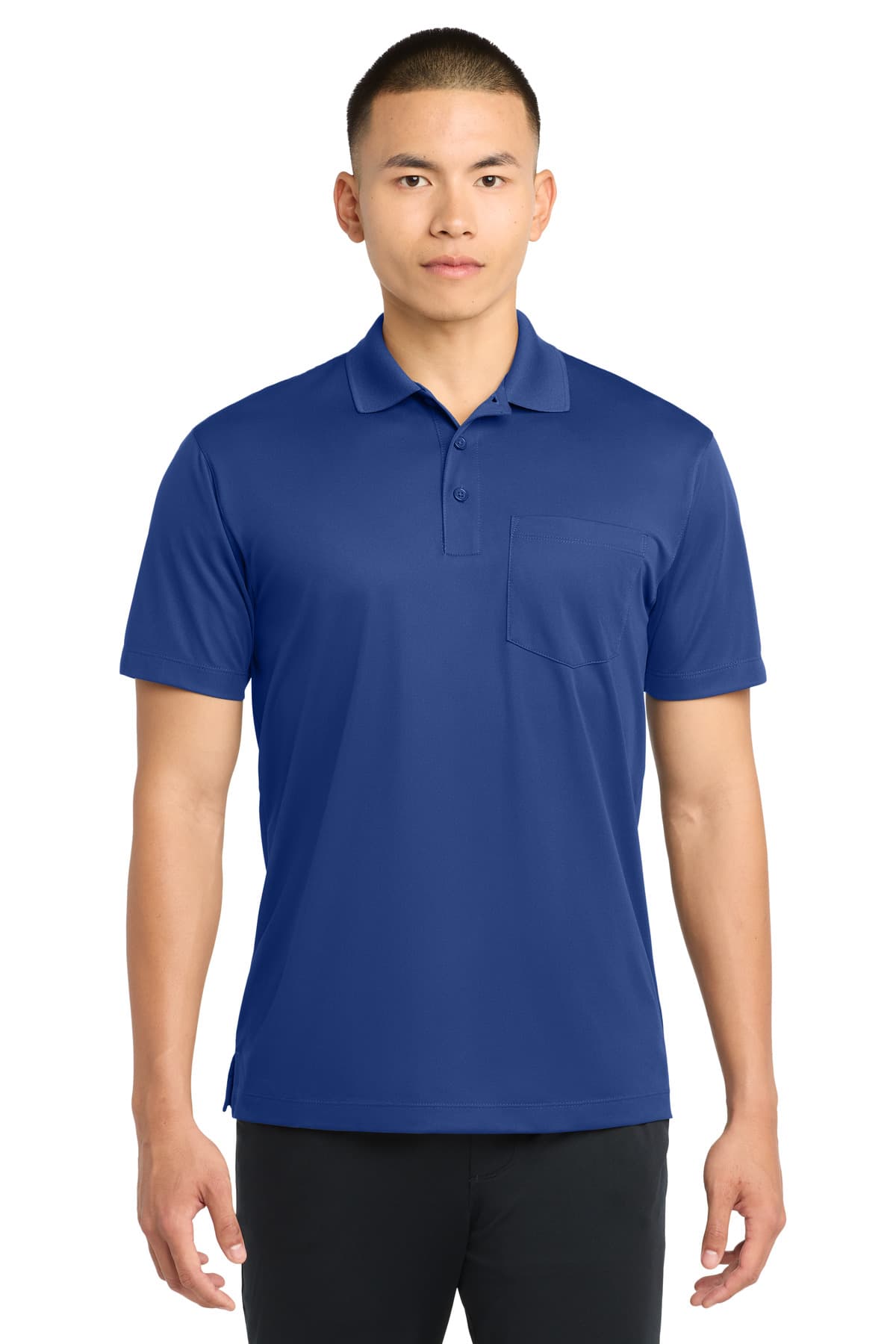 Sport-Tek Sport-Tek Micropique Sport-Wick Pocket Polo. ST651