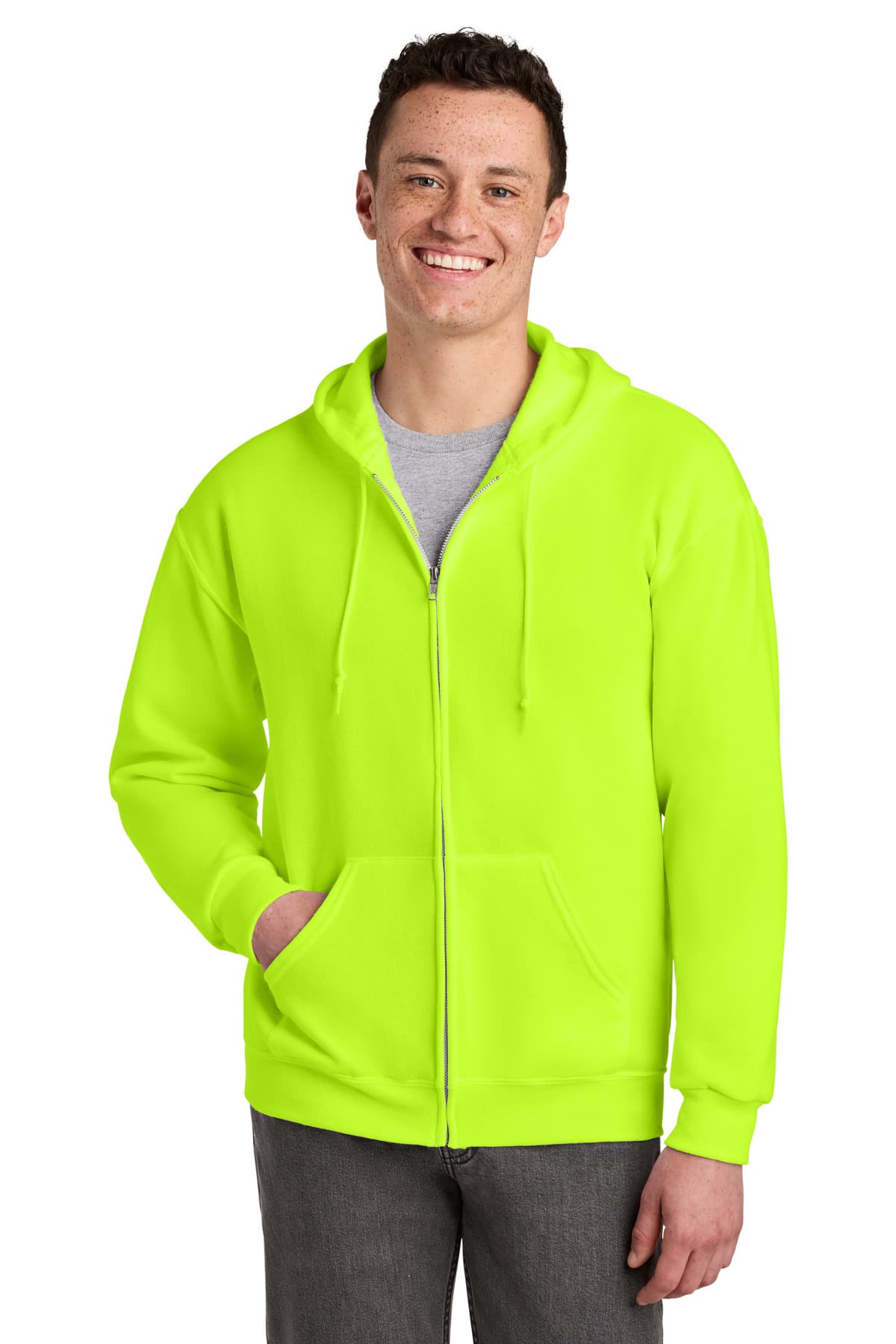 Jerzees Jerzees - NuBlend Full-Zip Hooded Sweatshirt. 993M