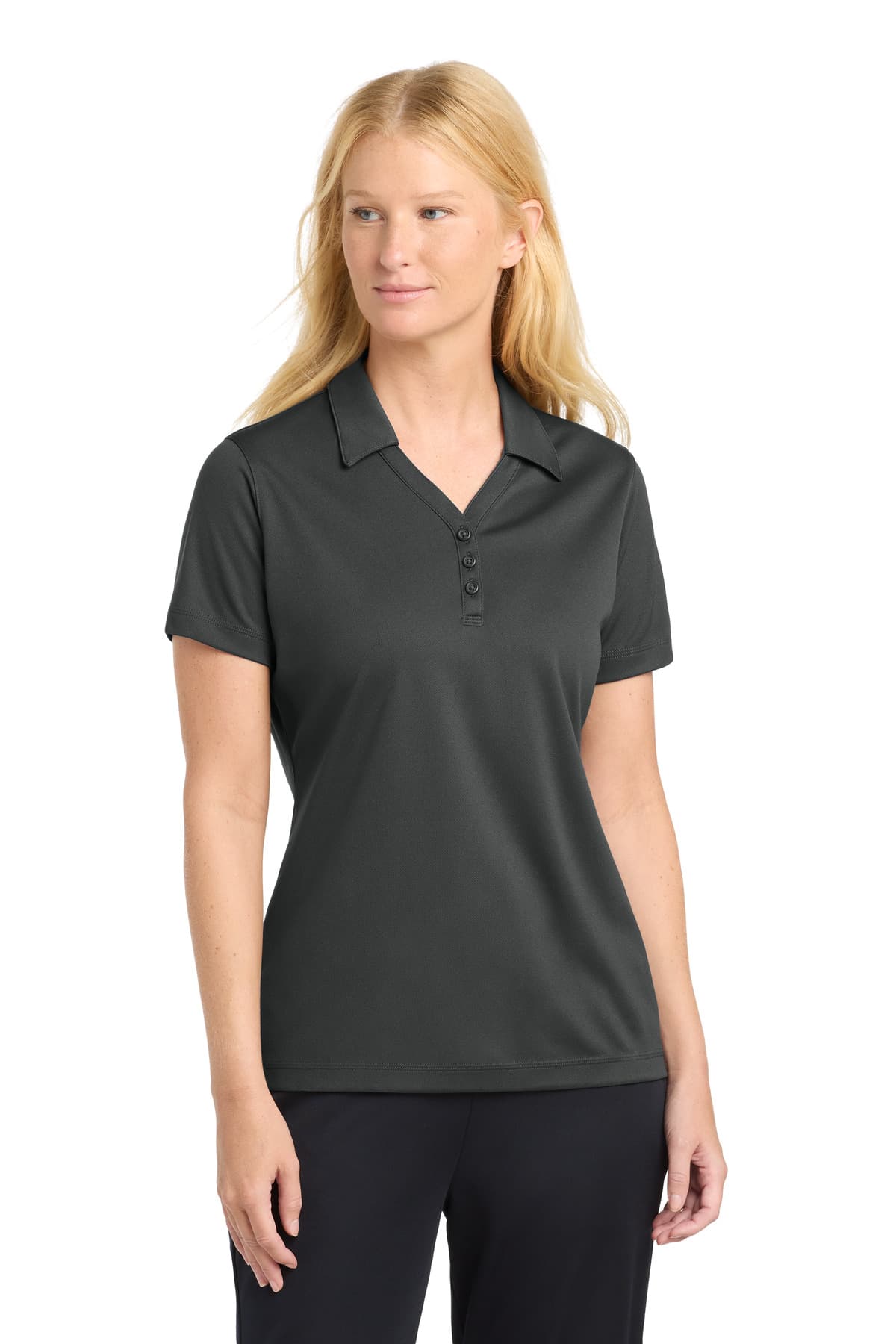 Sport-Tek Sport-Tek Women's PosiCharge Micro-Mesh Polo. LST680