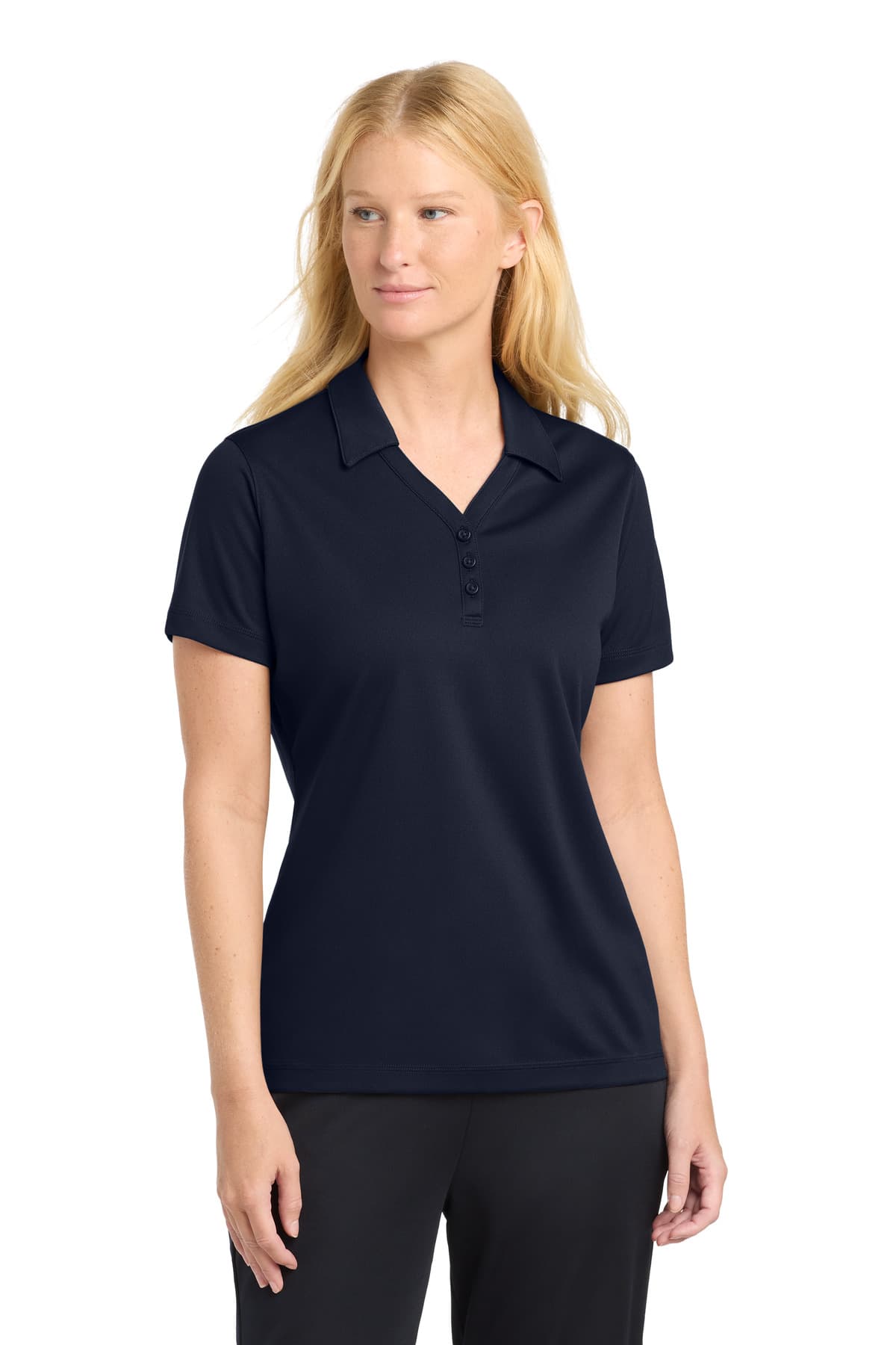 Sport-Tek Sport-Tek Women's PosiCharge Micro-Mesh Polo. LST680