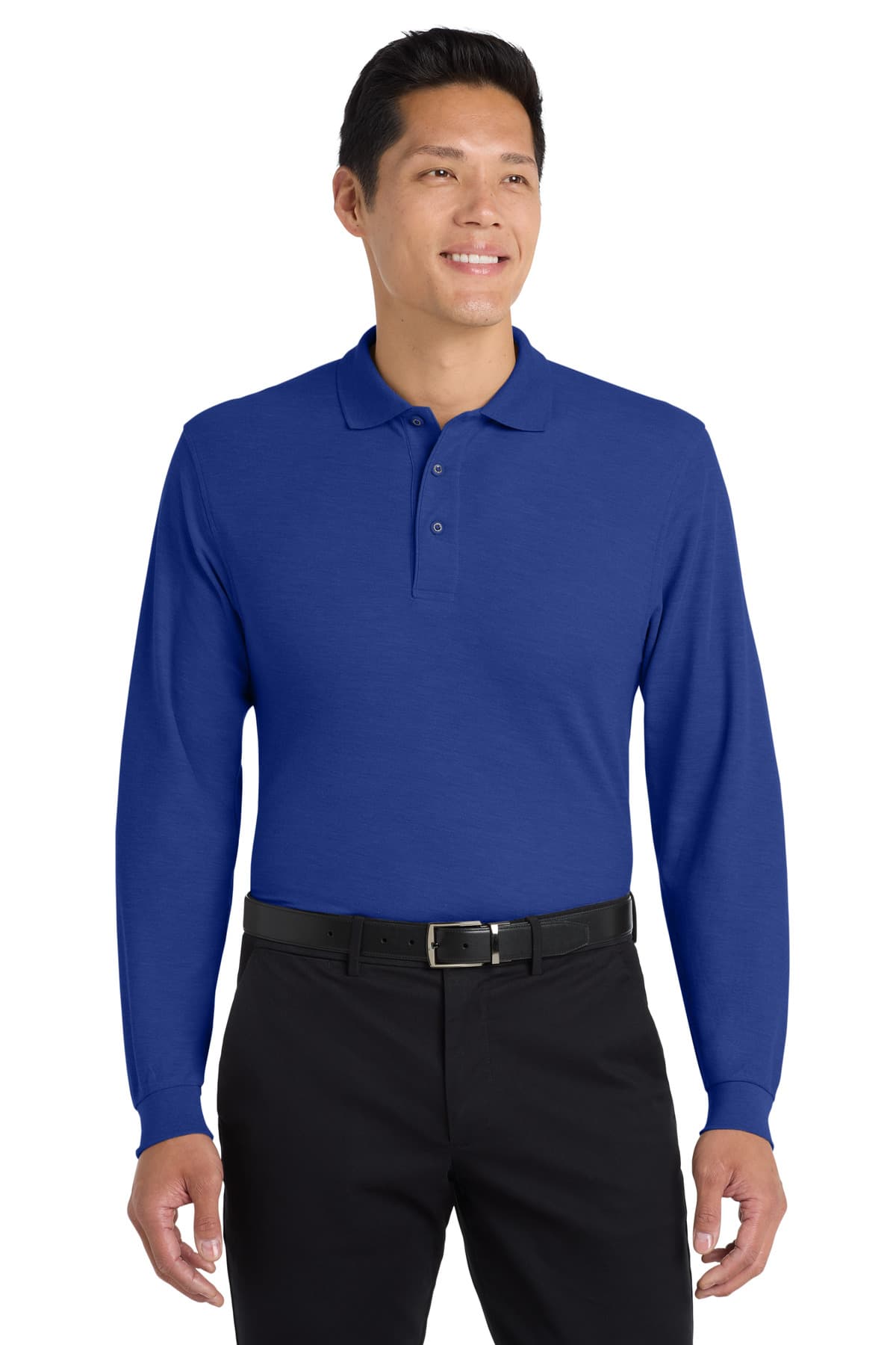 Port Authority Port Authority Silk Touch Long Sleeve Polo. K500LS