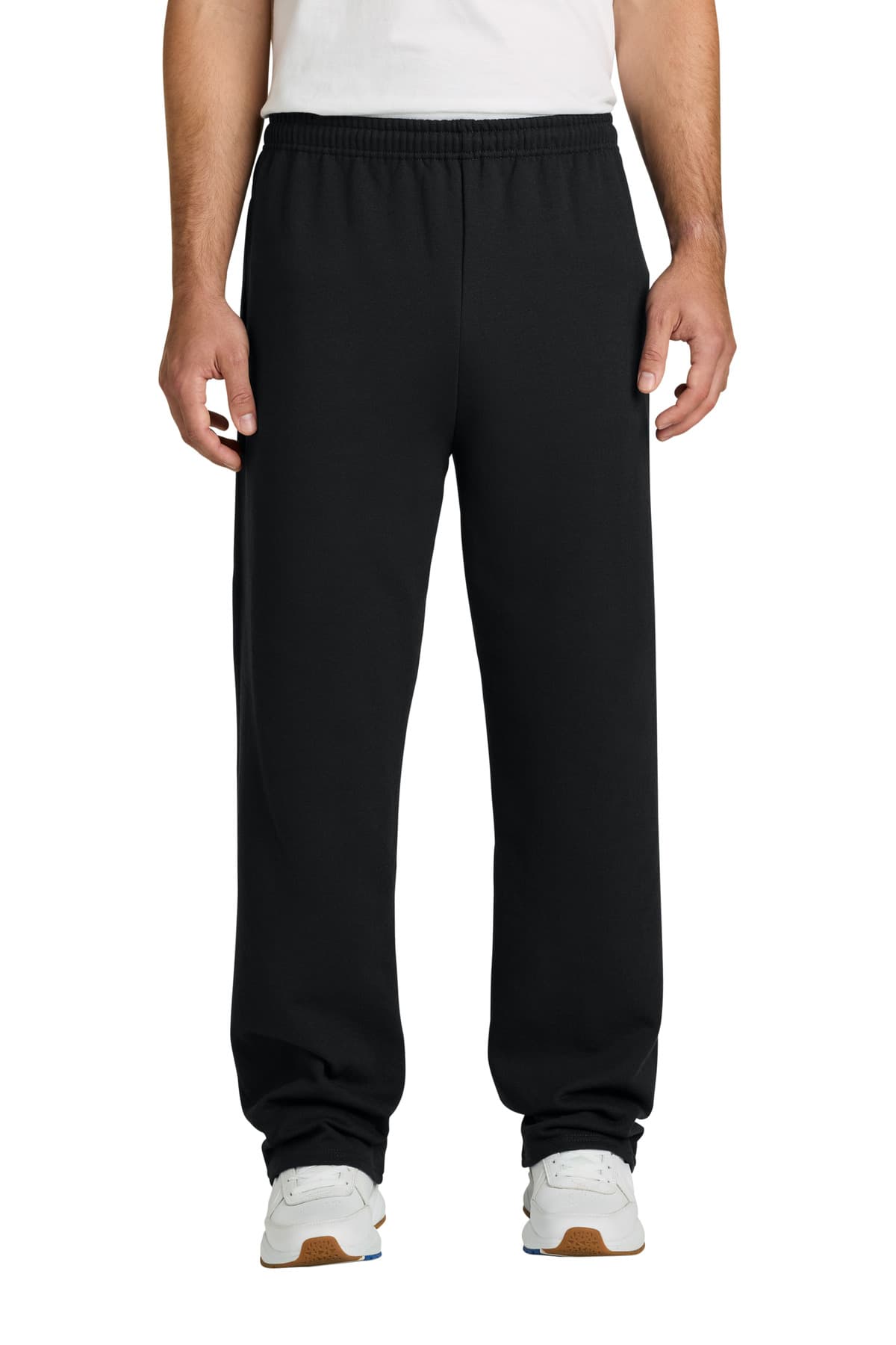 Jerzees Jerzees NuBlend Open Bottom Pant with Pockets. 974MP