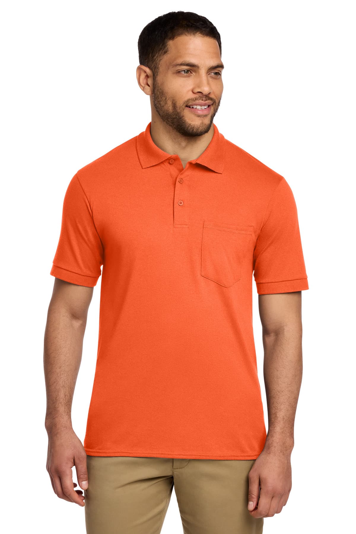Port & Company Port & Co Core Blend Jersey Knit Pocket Polo. KP55P