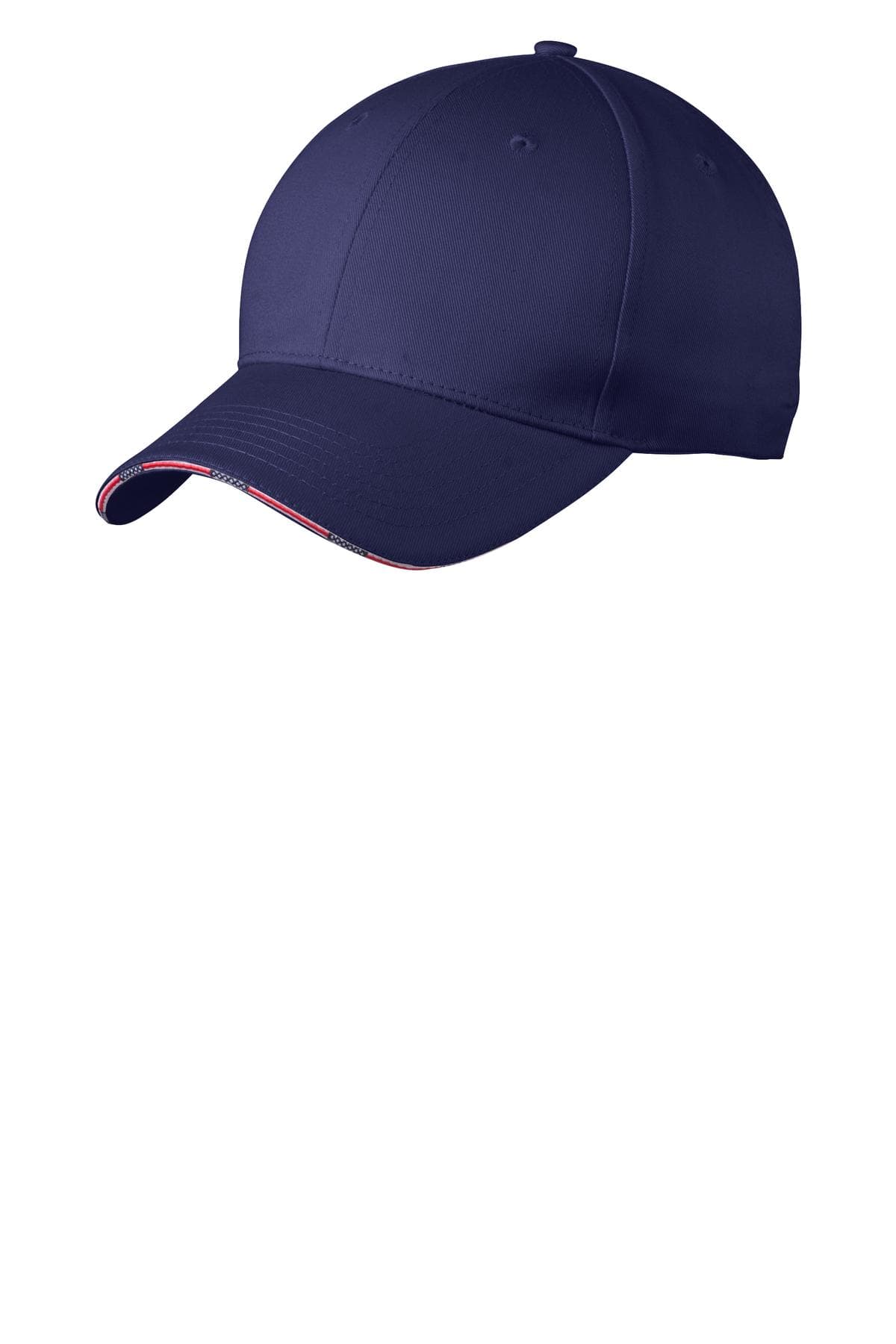 Port Authority Port Authority Americana Flag Sandwich Cap. C829 in Blue Crush