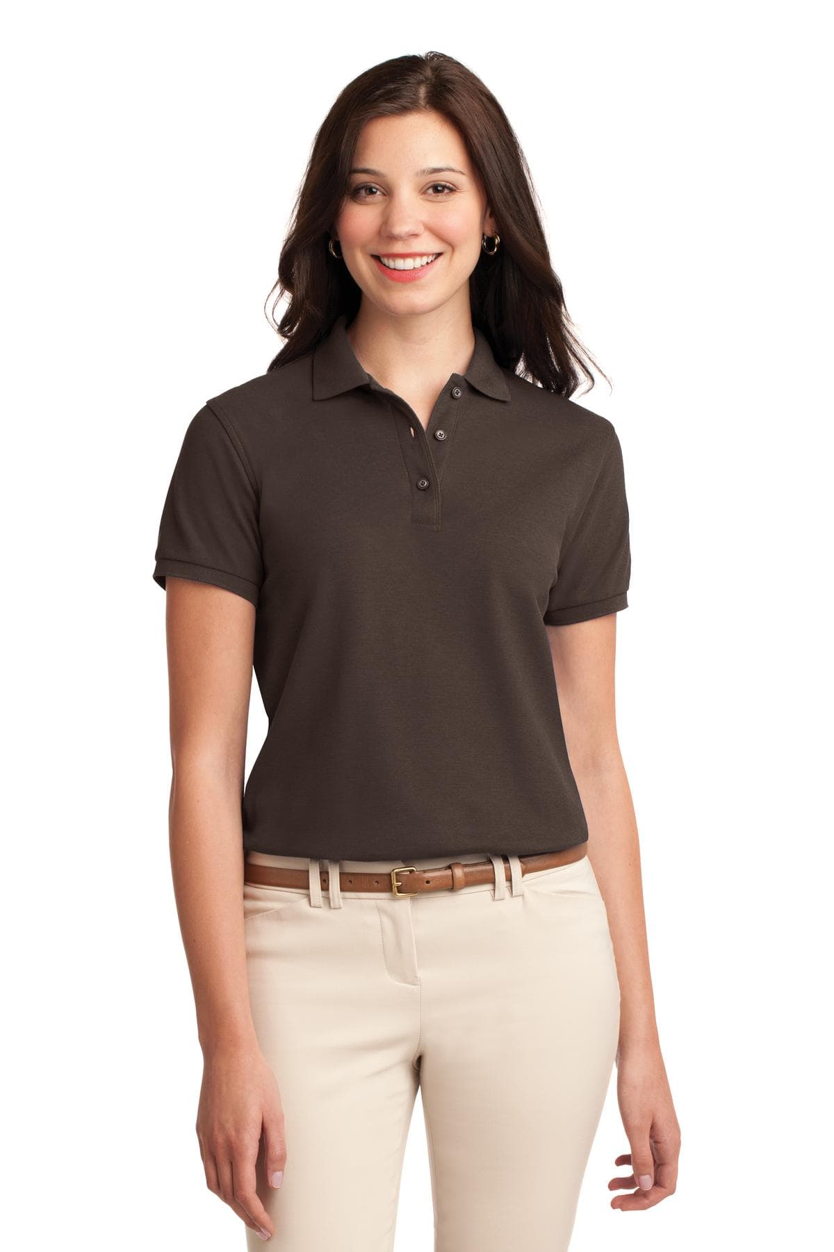 Port Authority Port Authority Women's Silk Touch Polo. L500