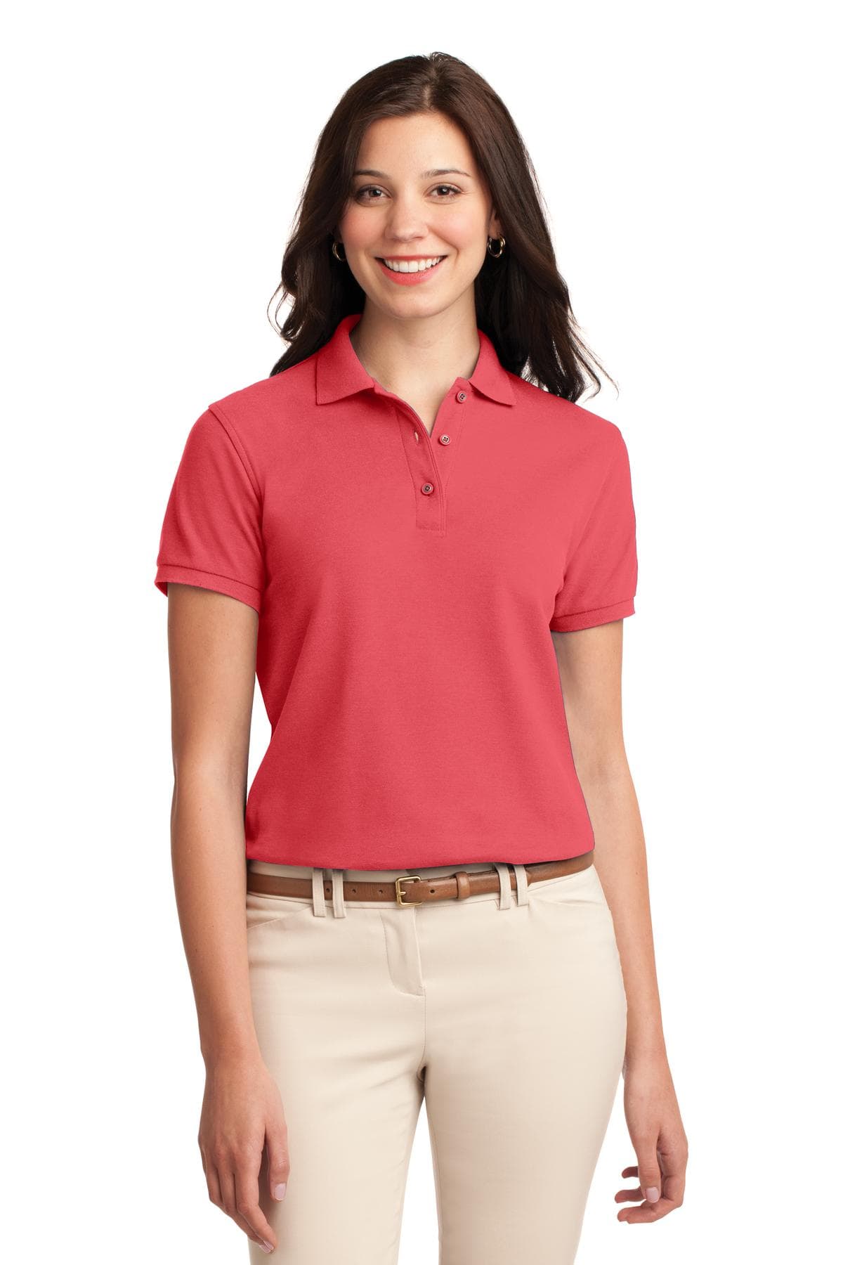 Port Authority Port Authority Women's Silk Touch Polo. L500