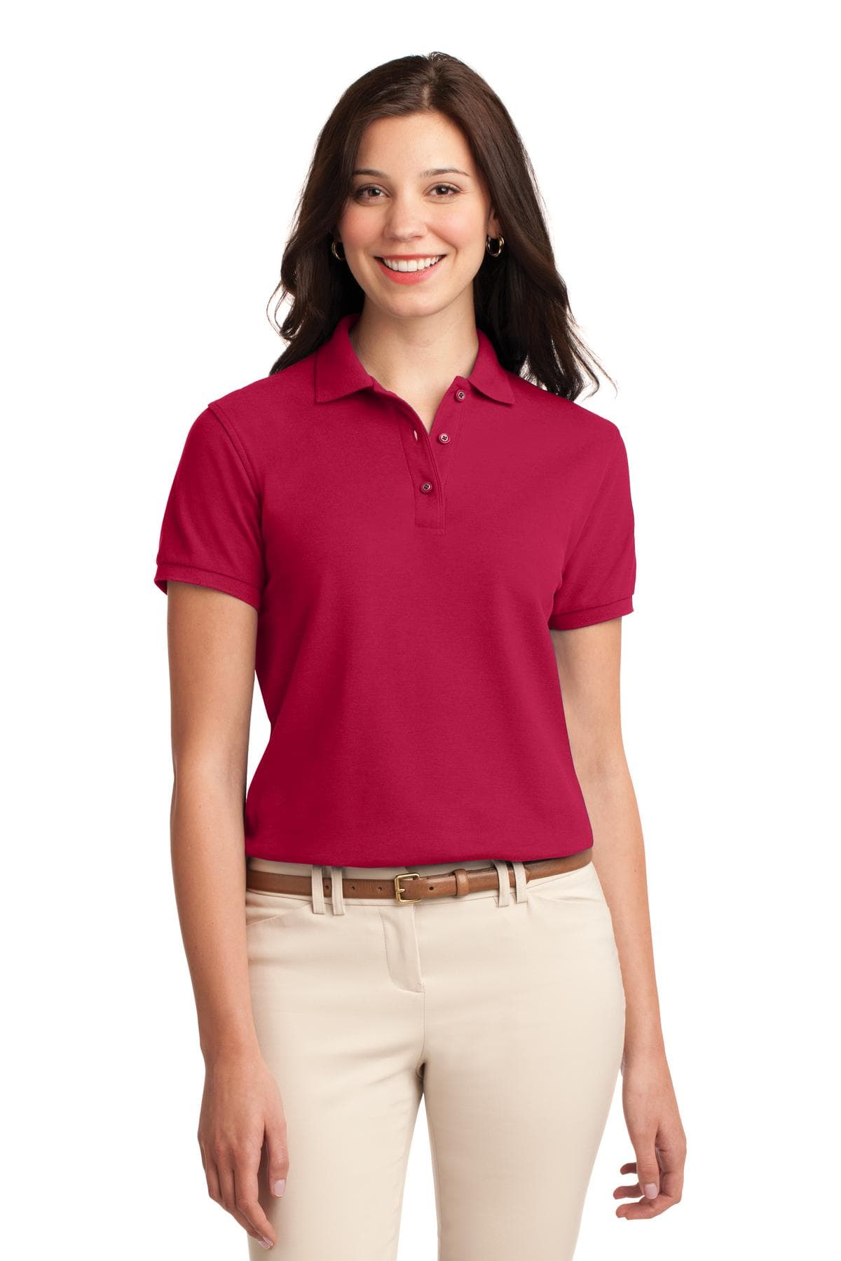 Port Authority Port Authority Women's Silk Touch Polo. L500