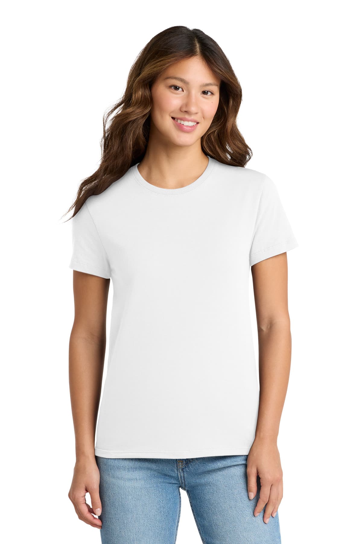 Port & Company Port & Co Women's Essential Tee. LPC61 in White