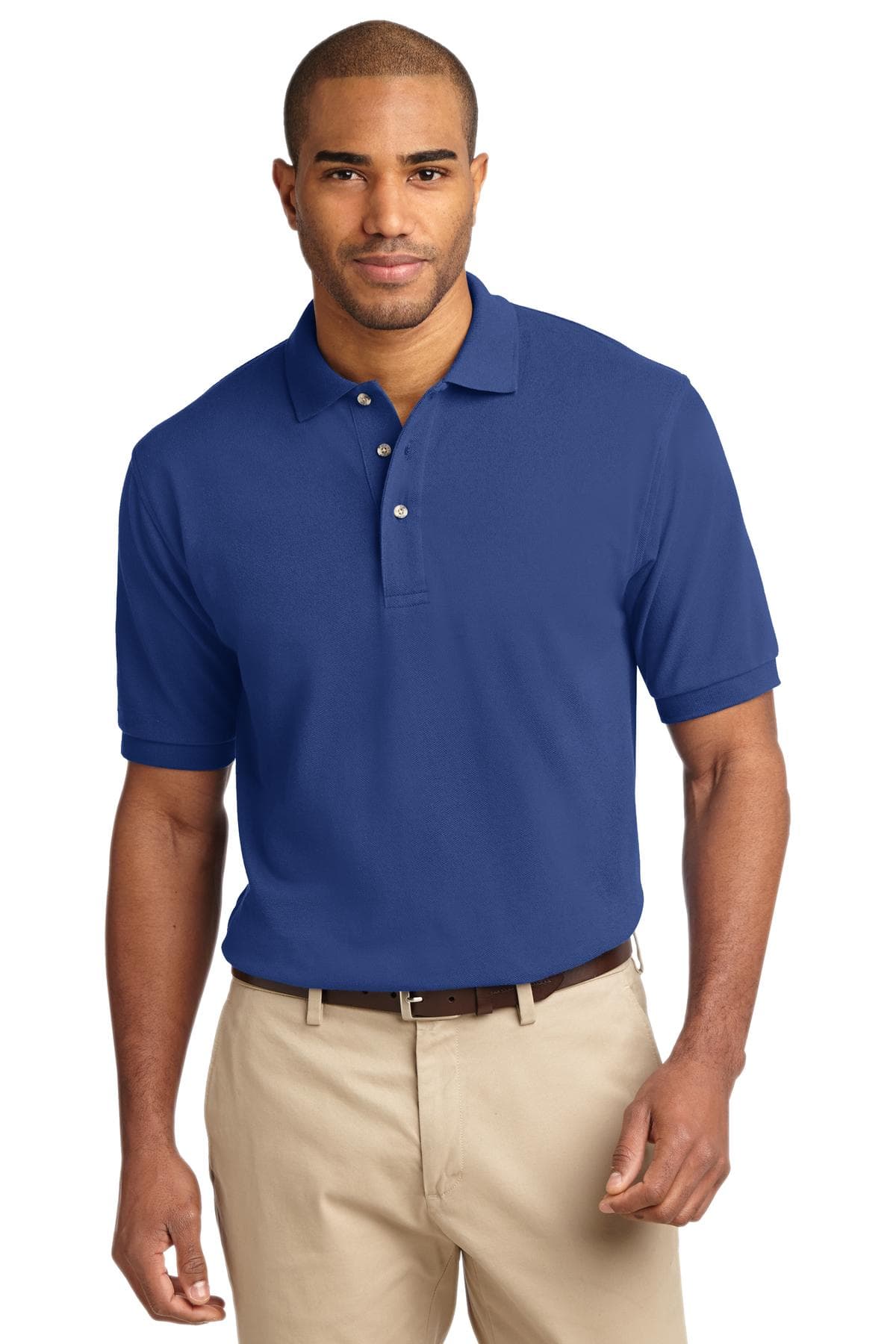 Port Authority Port Authority Tall Heavyweight Cotton Pique Polo. TLK420