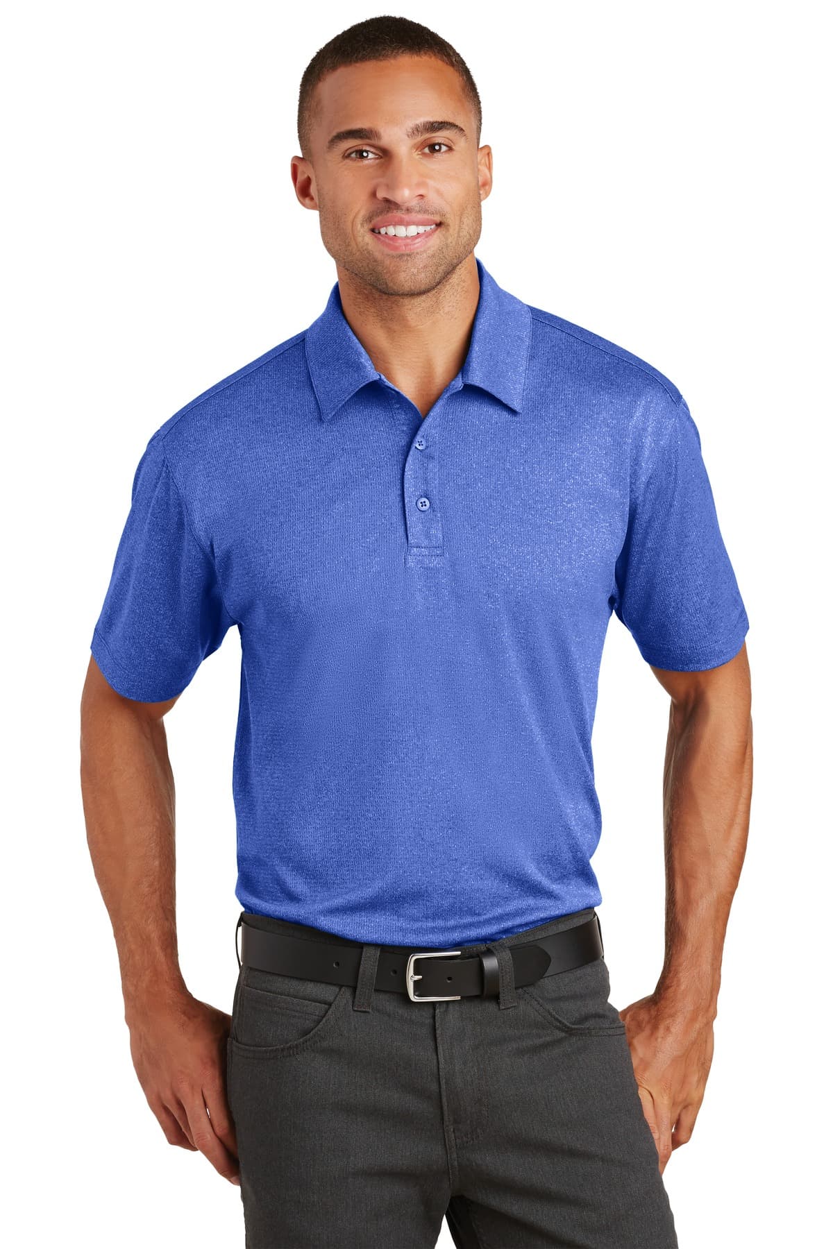 Port Authority Port Authority Trace Heather Polo. K576