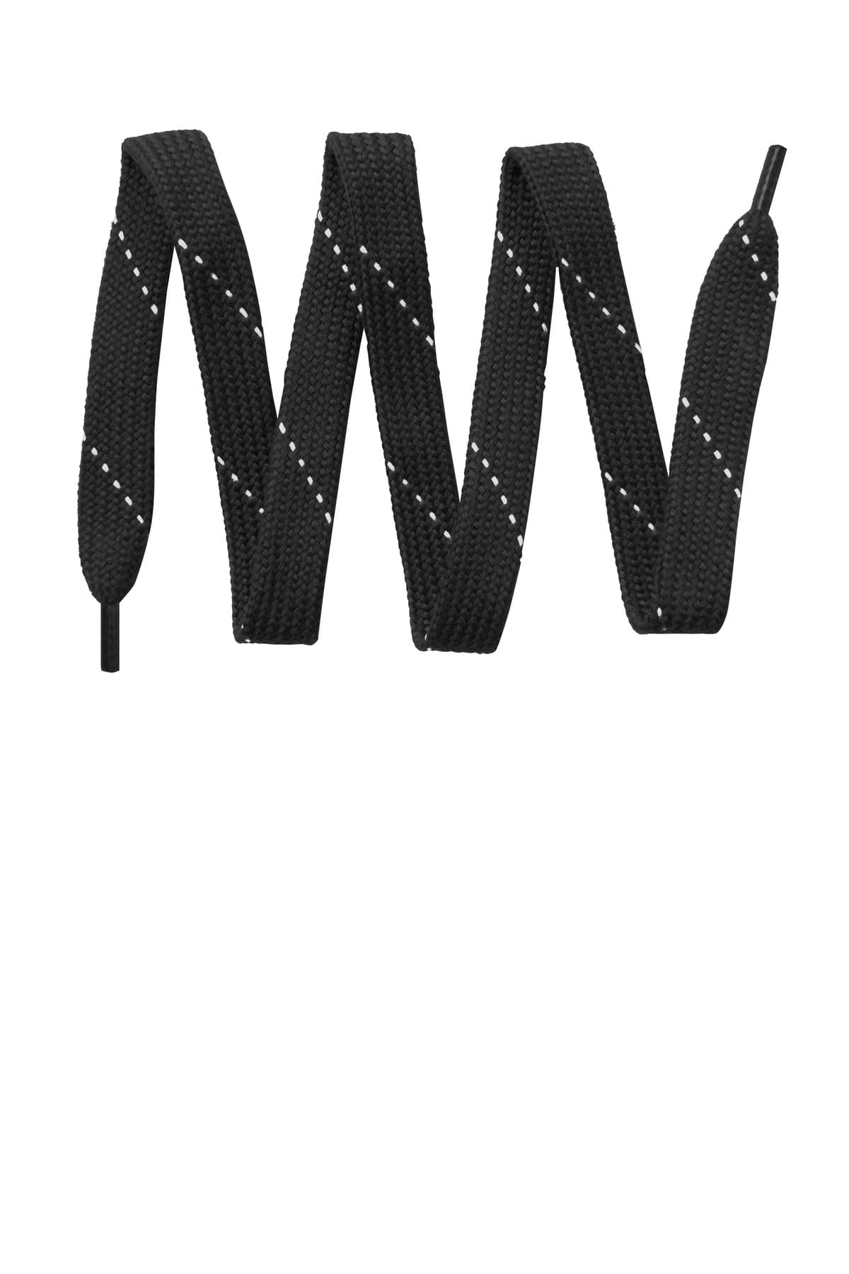 Sport-Tek Sport-Tek Laces. LACE in Black/ White