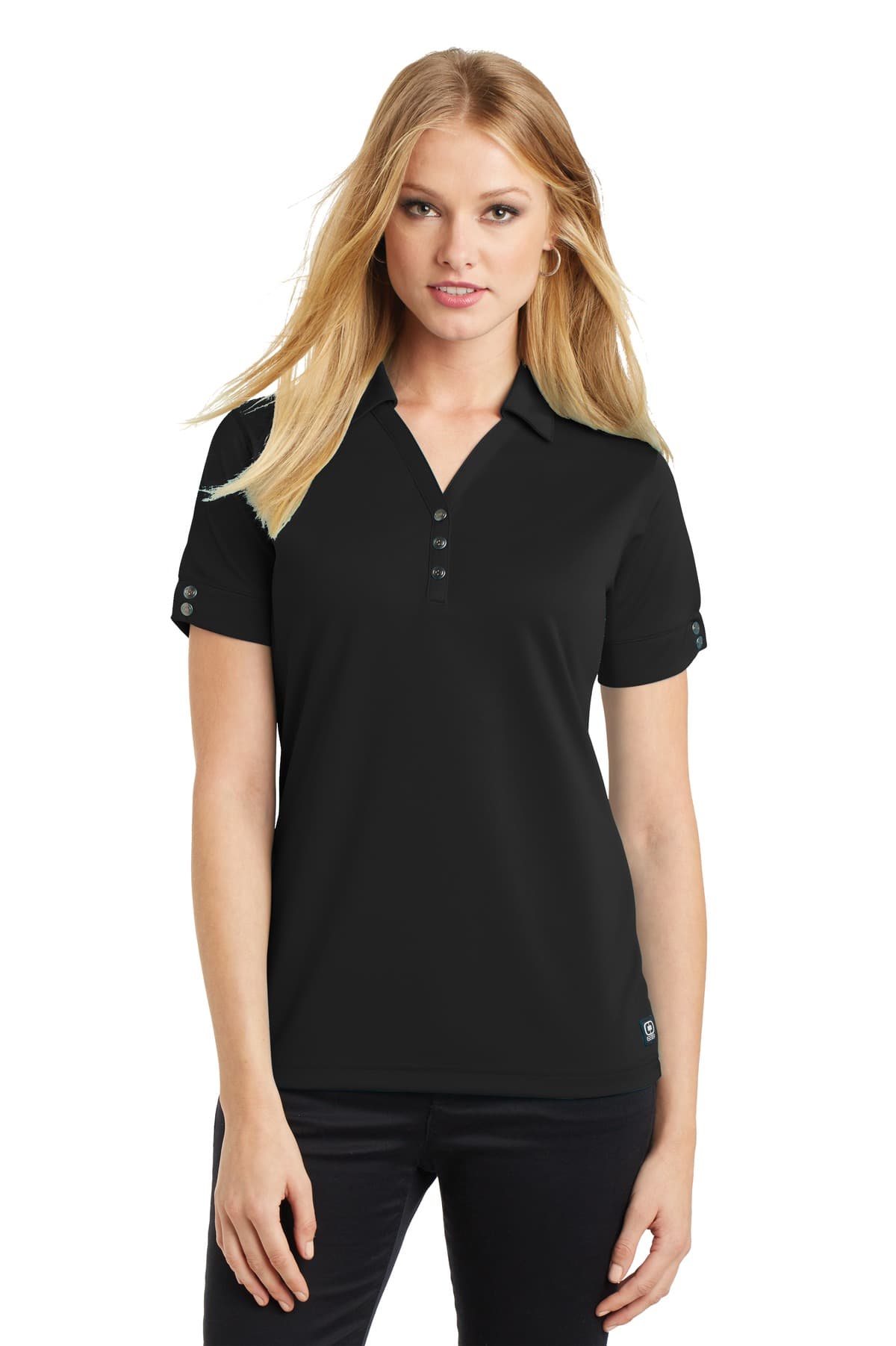 OGIO OGIO - Glam Polo. LOG105 in Blacktop