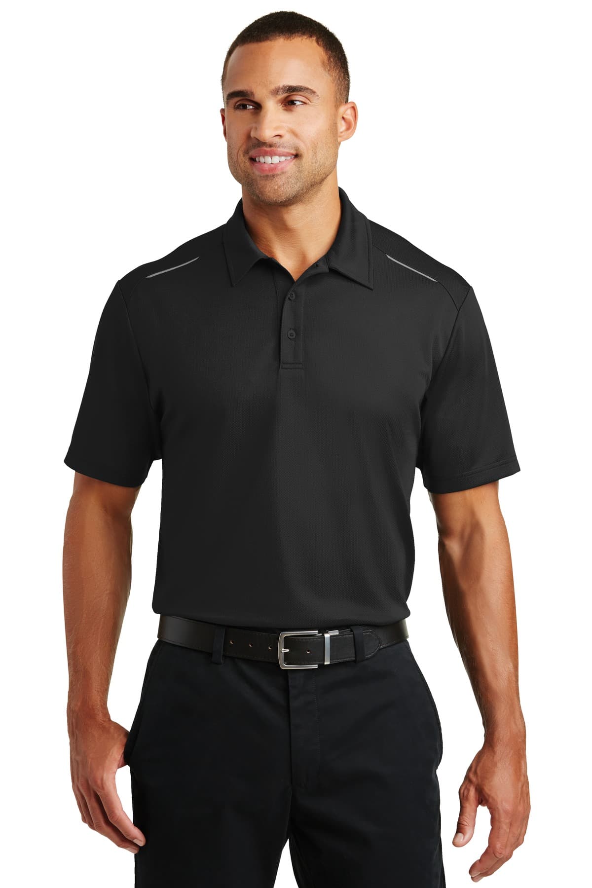 Port Authority Port Authority Pinpoint Mesh Polo. K580