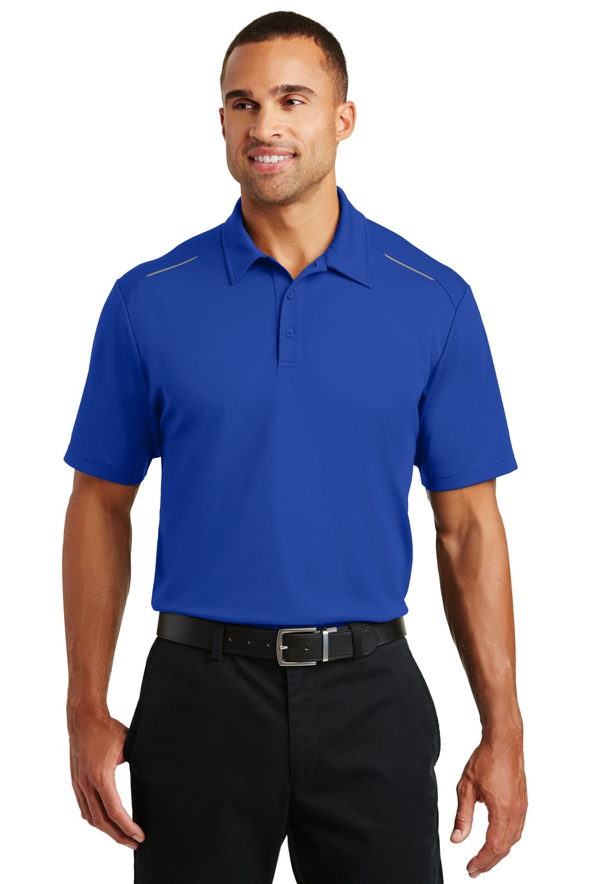 Port Authority Port Authority Pinpoint Mesh Polo. K580