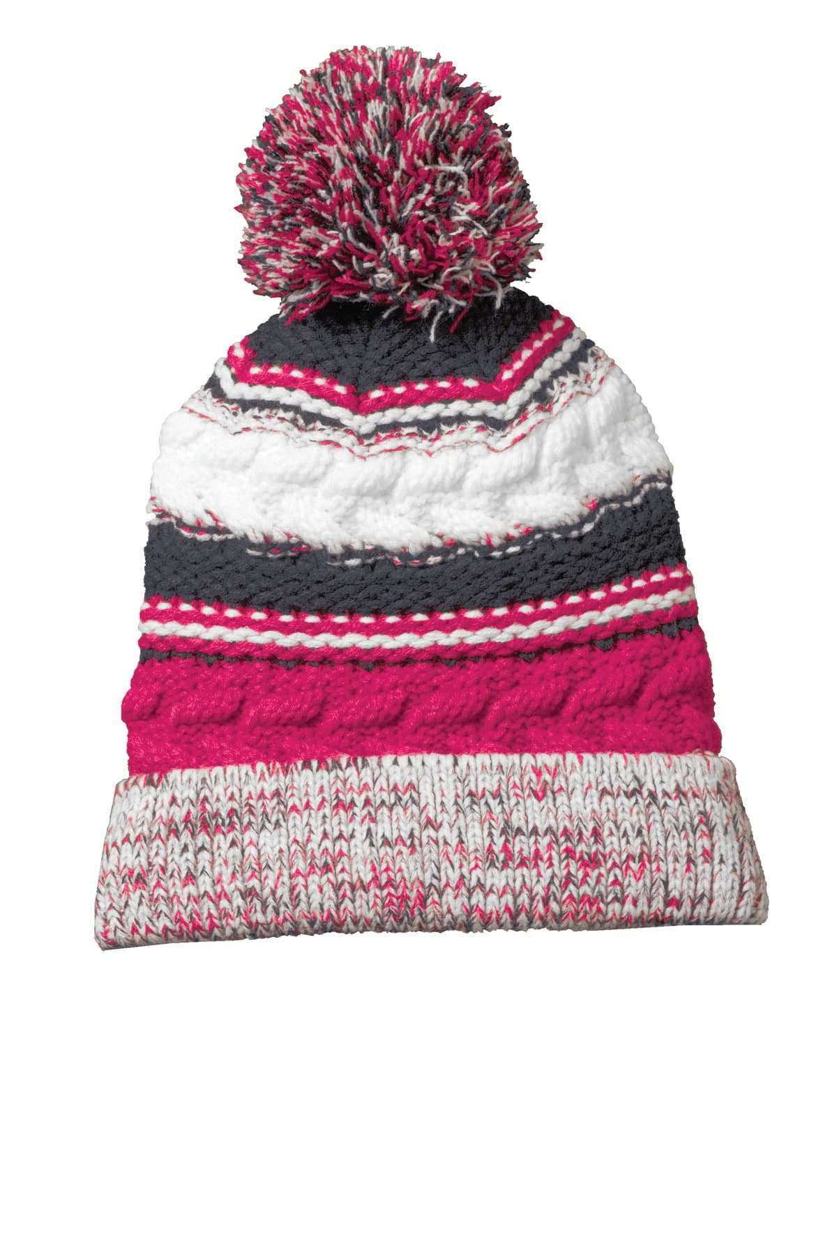 Sport-Tek Sport-Tek Pom Pom Team Beanie. STC21