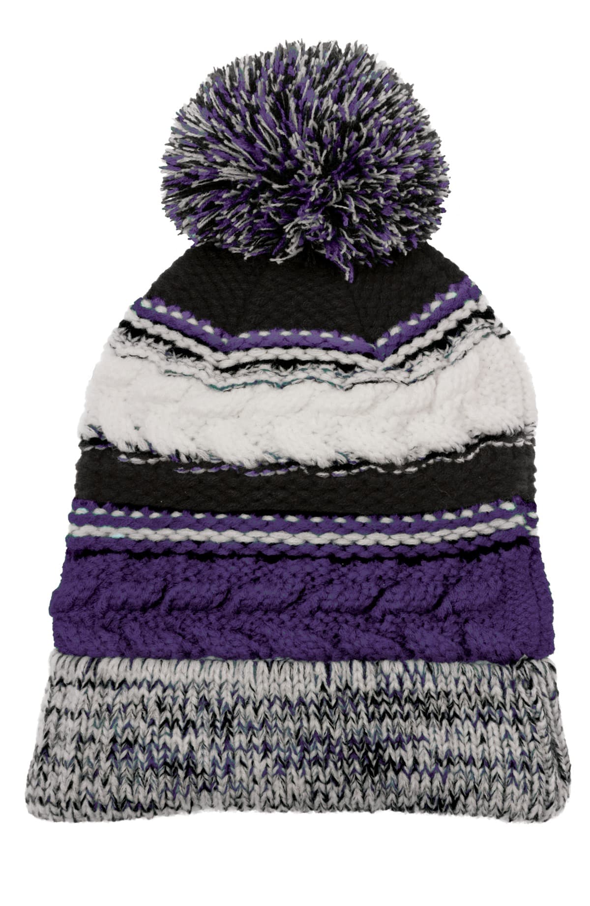 Sport-Tek Sport-Tek Pom Pom Team Beanie. STC21