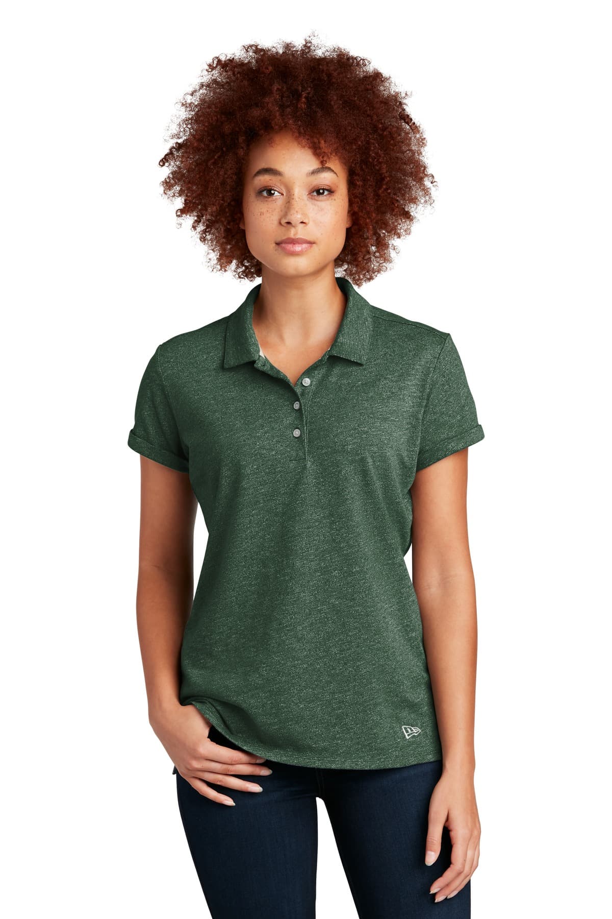New Era New Era Women's Slub Twist Polo LNEA301