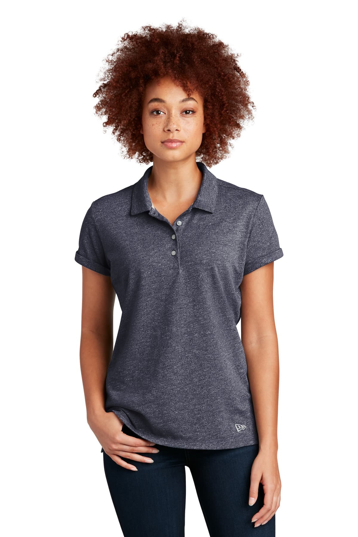 New Era New Era Women's Slub Twist Polo LNEA301