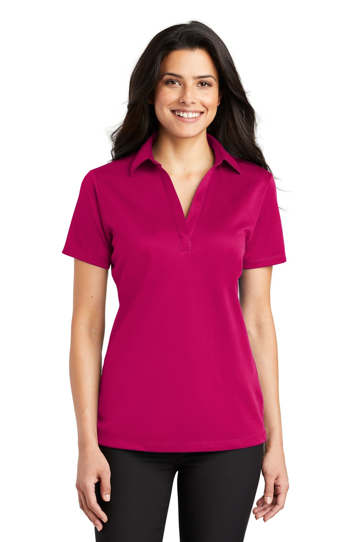 Port Authority Port Authority Women's Silk Touch Performance Polo. L540