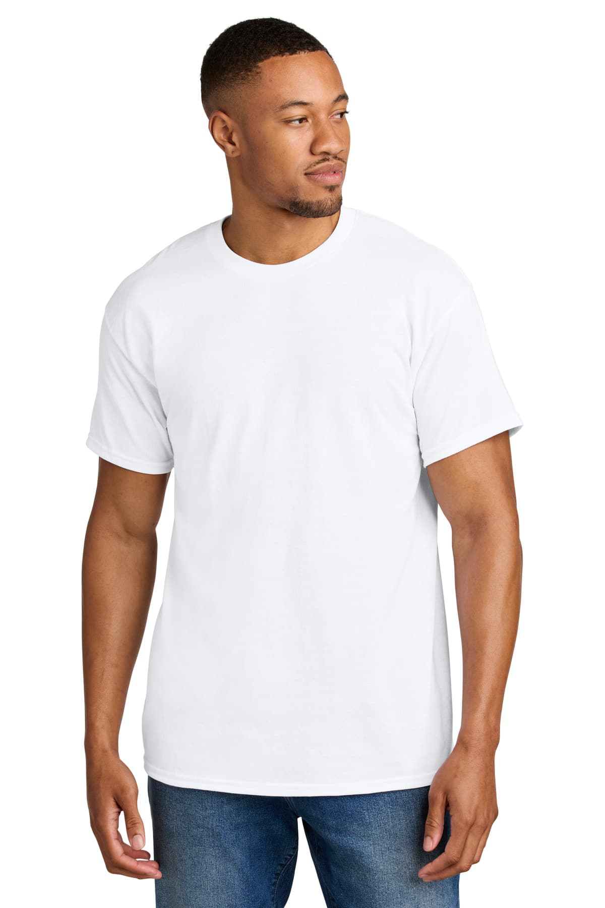 Gildan Gildan DryBlend 50 Cotton/50 Poly T-Shirt. 8000 in White