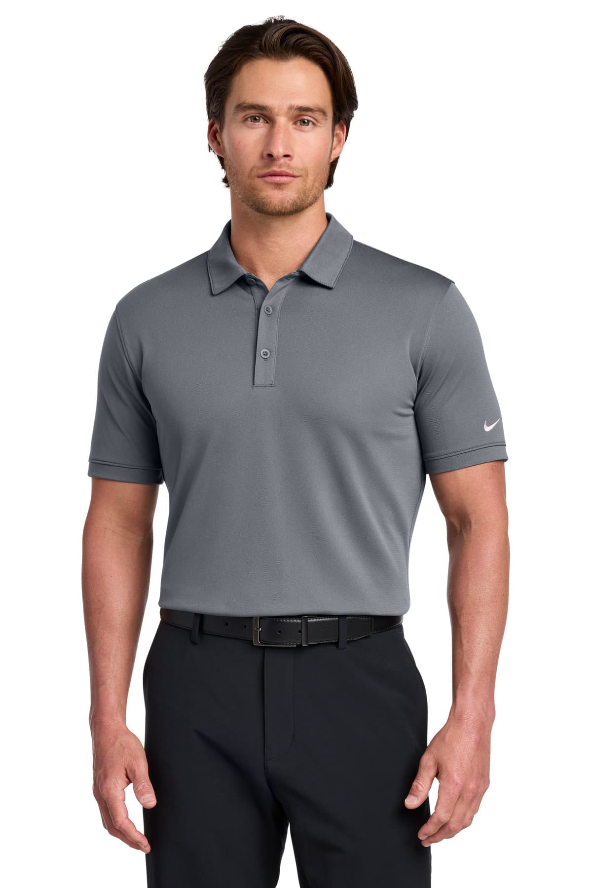 Nike Nike Dri-FIT Solid Icon Pique Modern Fit Polo. 746099