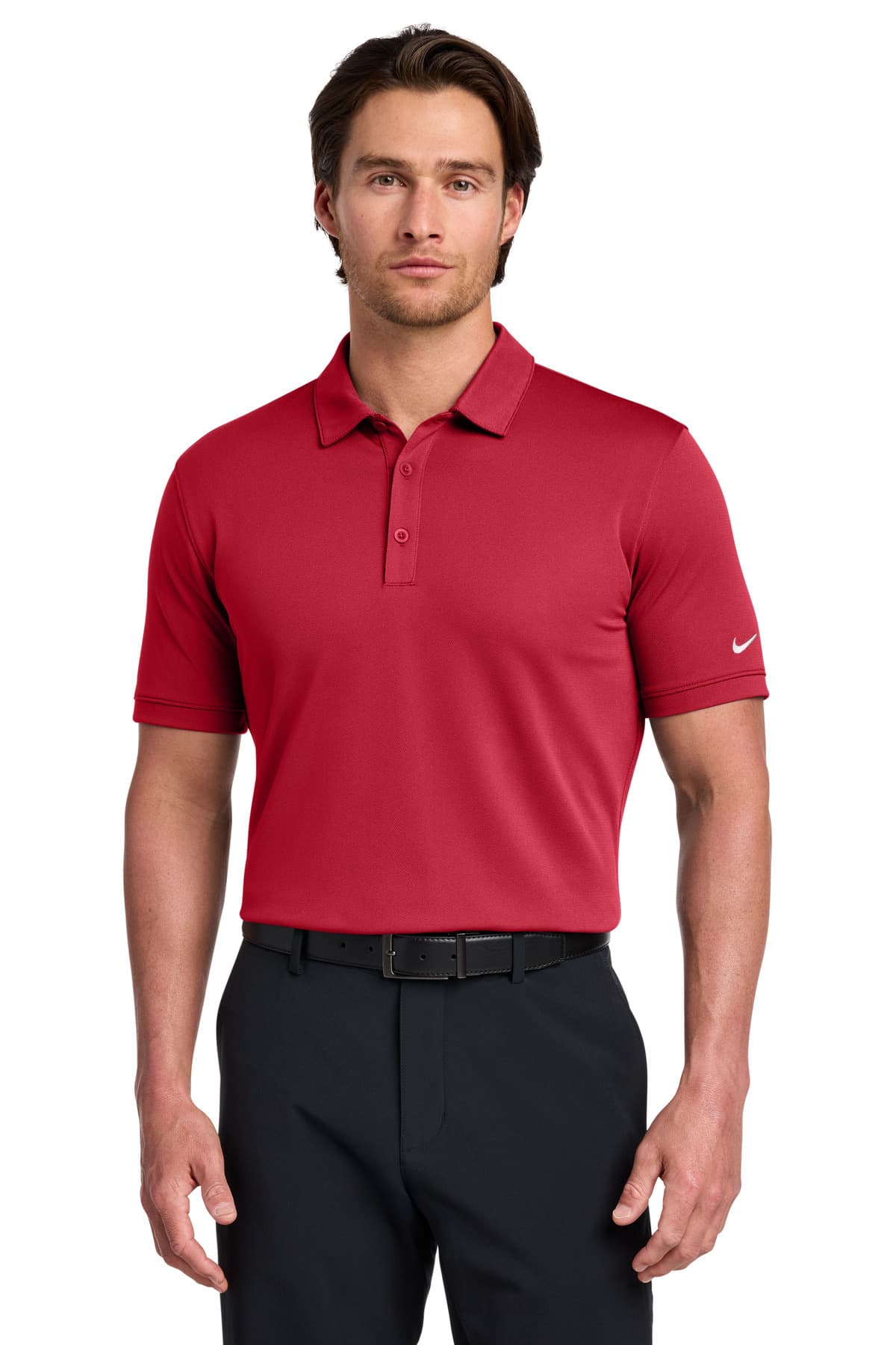Nike Nike Dri-FIT Solid Icon Pique Modern Fit Polo. 746099