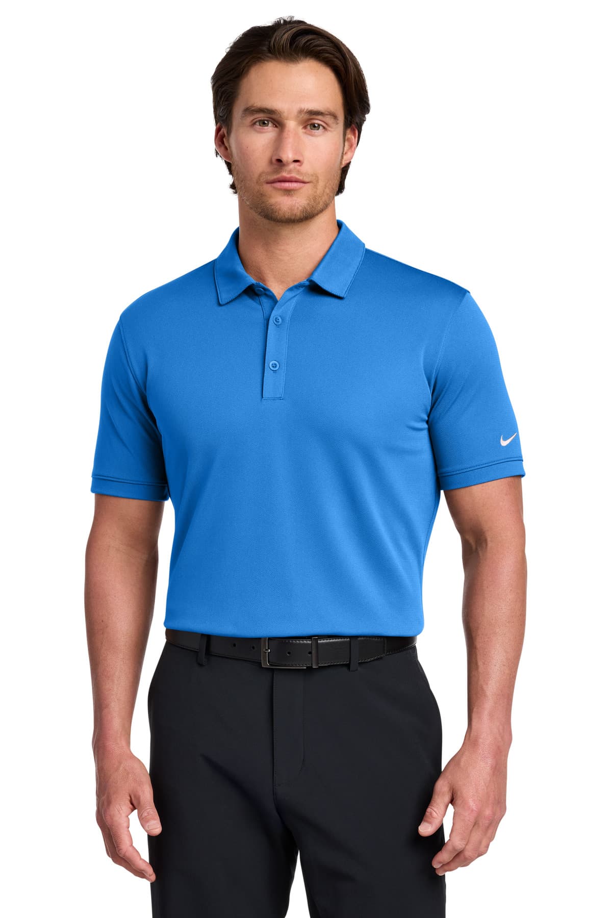 Nike Nike Dri-FIT Solid Icon Pique Modern Fit Polo. 746099