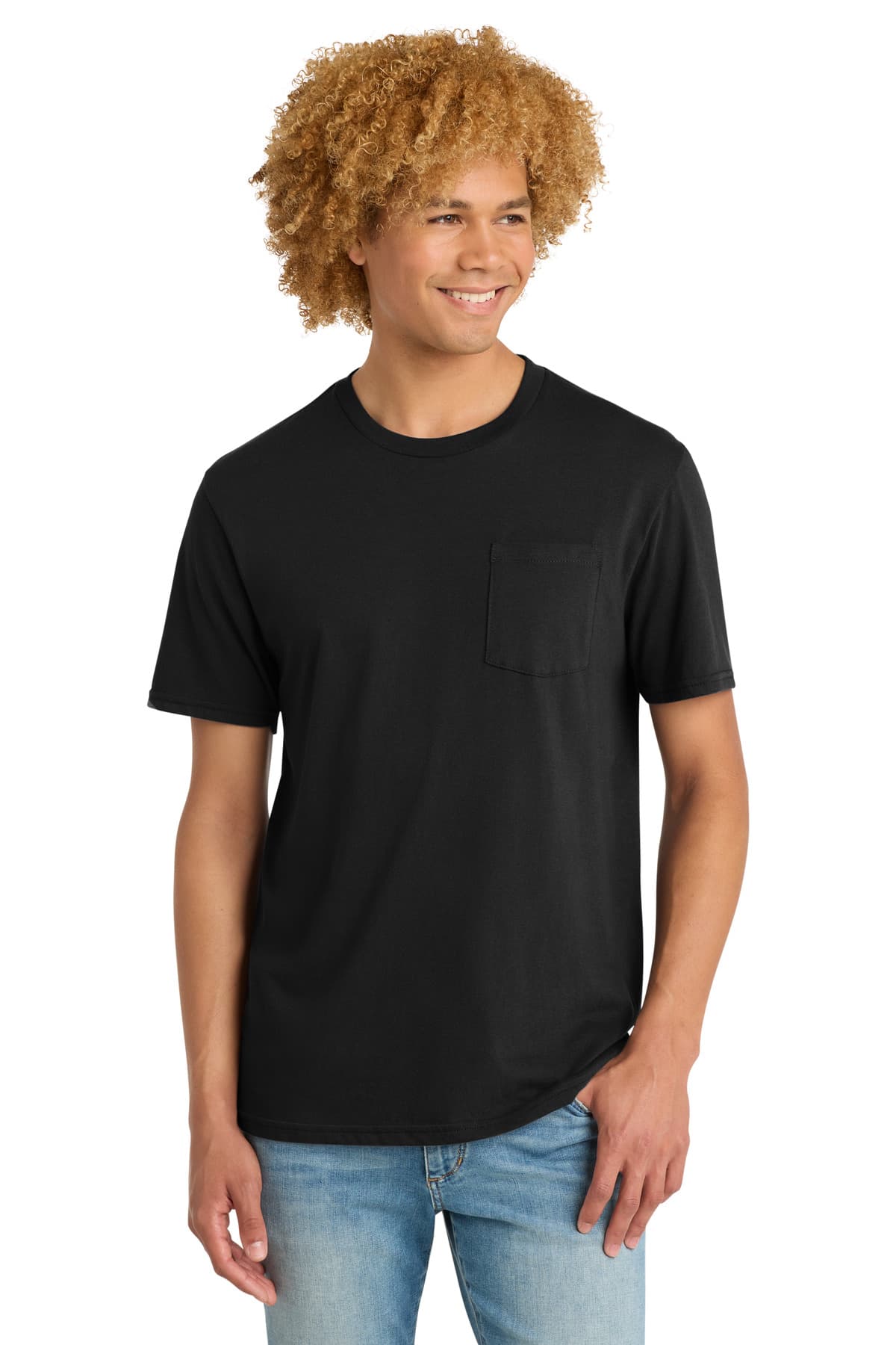 District District Very Important Tee with Pocket. DT6000P