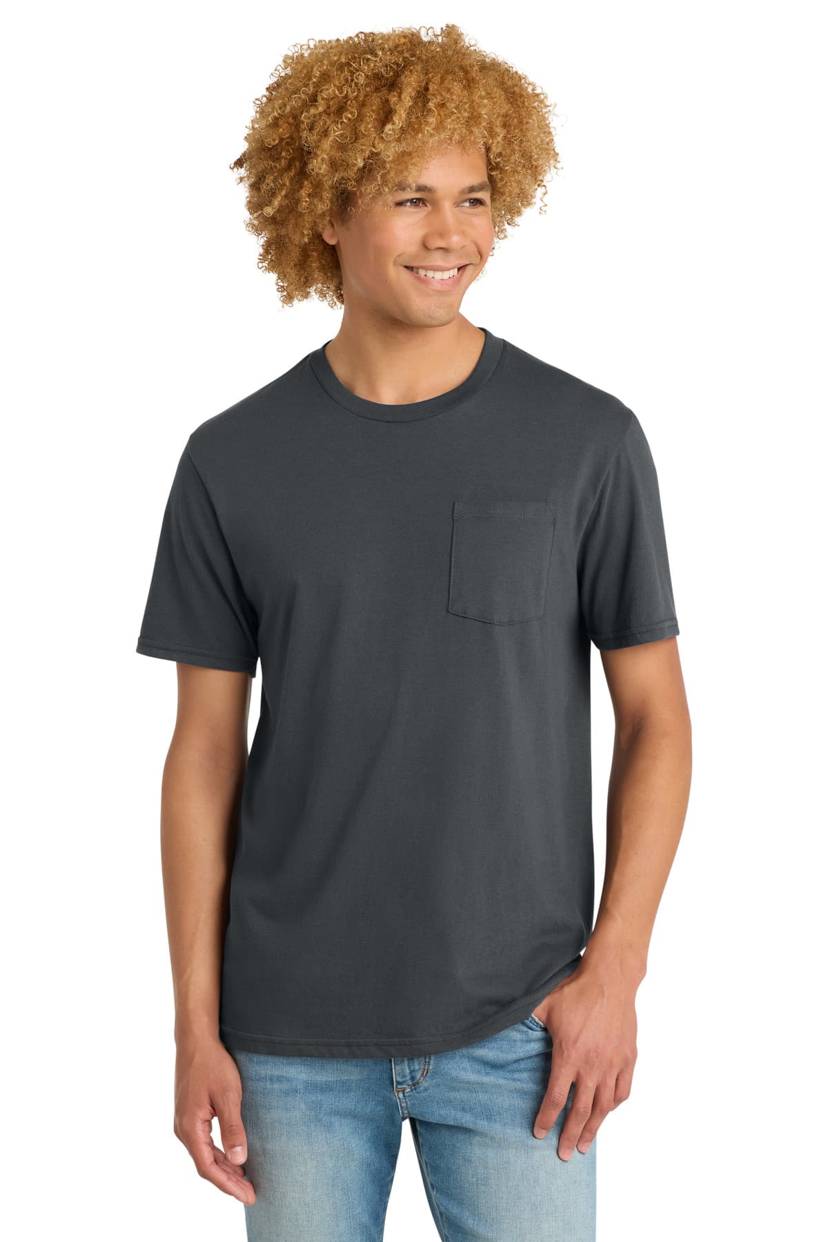 District District Very Important Tee with Pocket. DT6000P