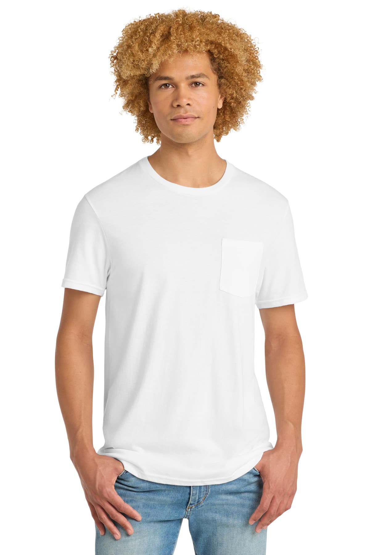 District District Very Important Tee with Pocket. DT6000P