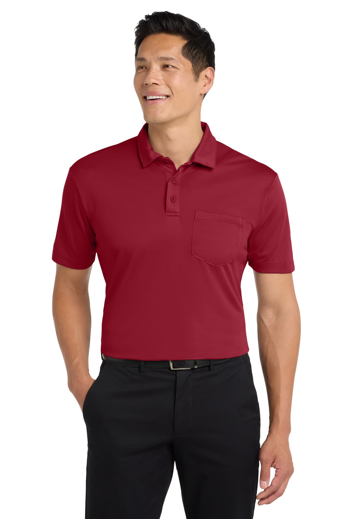 Port Authority Port Authority Silk Touch Performance Pocket Polo. K540P
