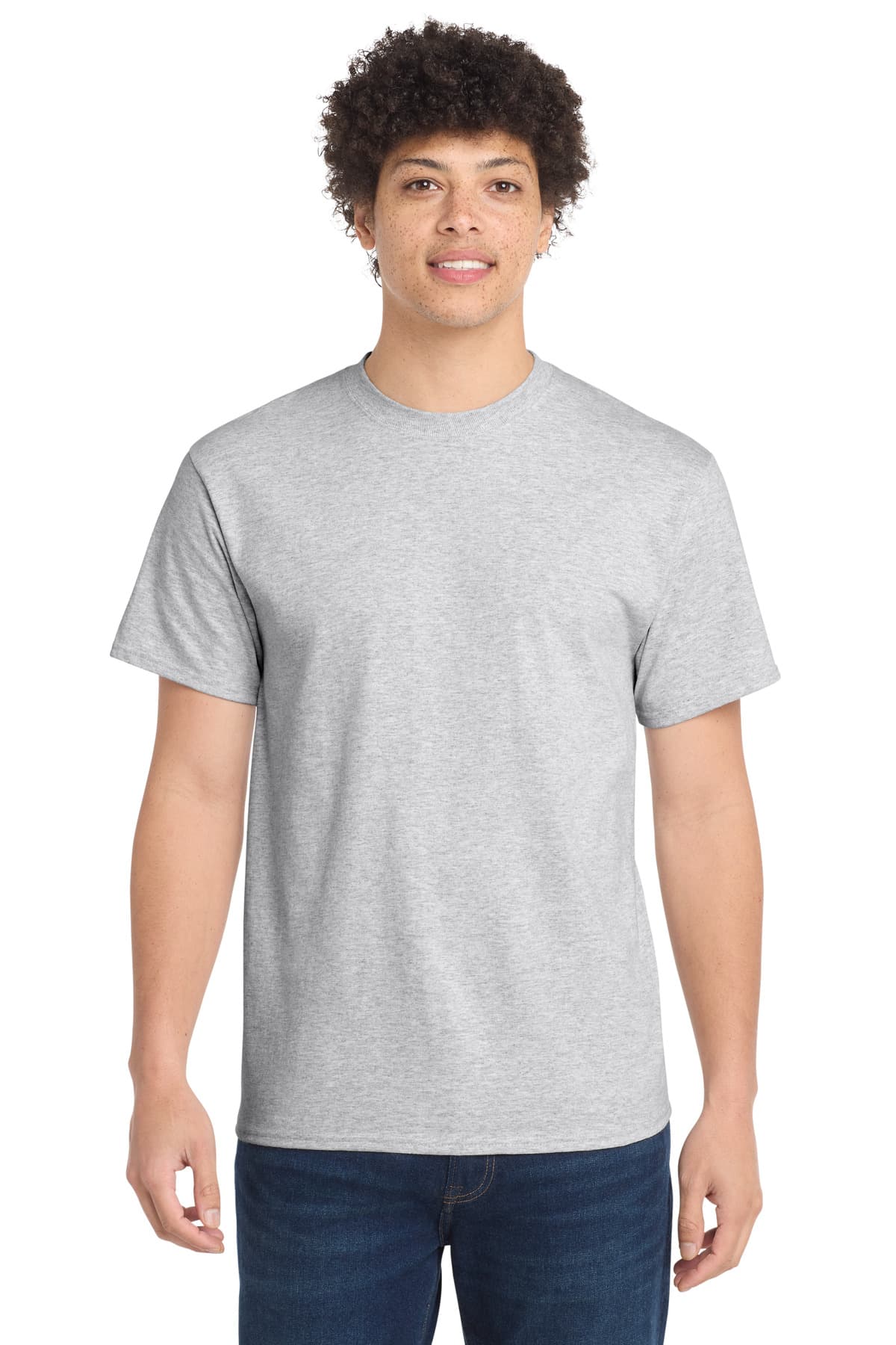 Port & Company Port & Co Tall Essential Tee. PC61T in Ash