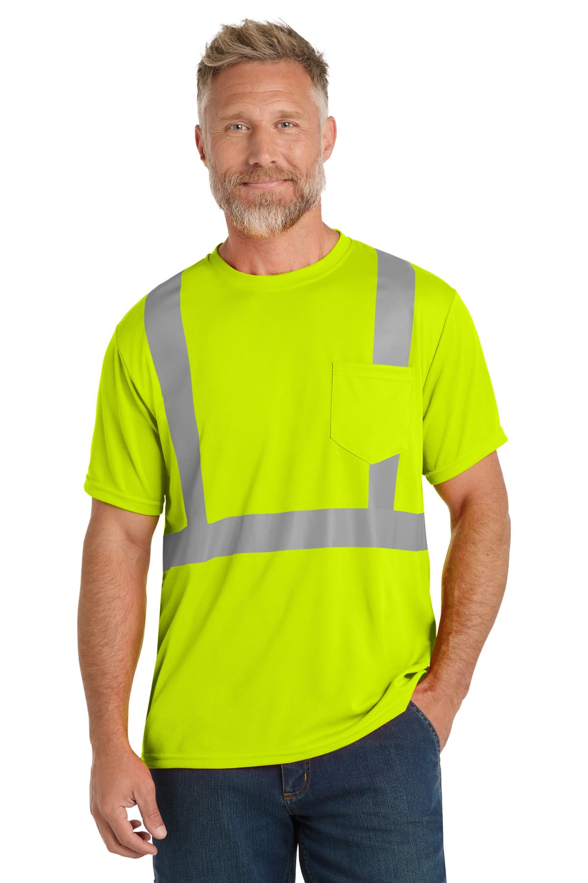CornerStone CornerStone ANSI 107 Class 2 Mesh Tee. CS200