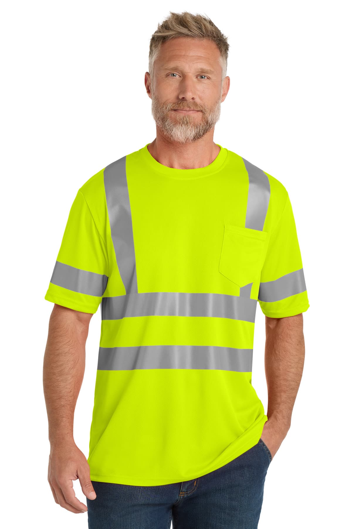 CornerStone CornerStone ANSI 107 Class 3 Mesh Tee. CS202