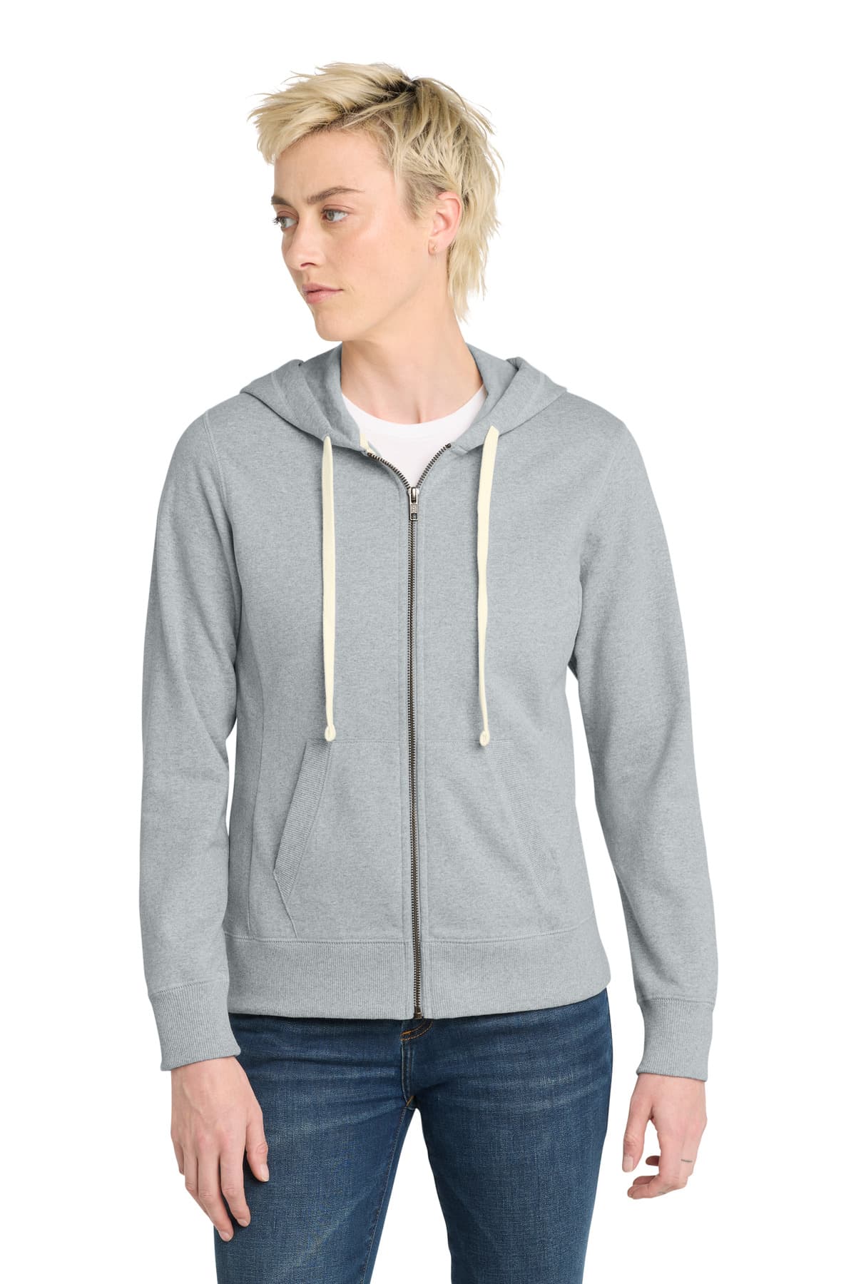 District District Women's Re-FleeceFull-Zip Hoodie DT8103