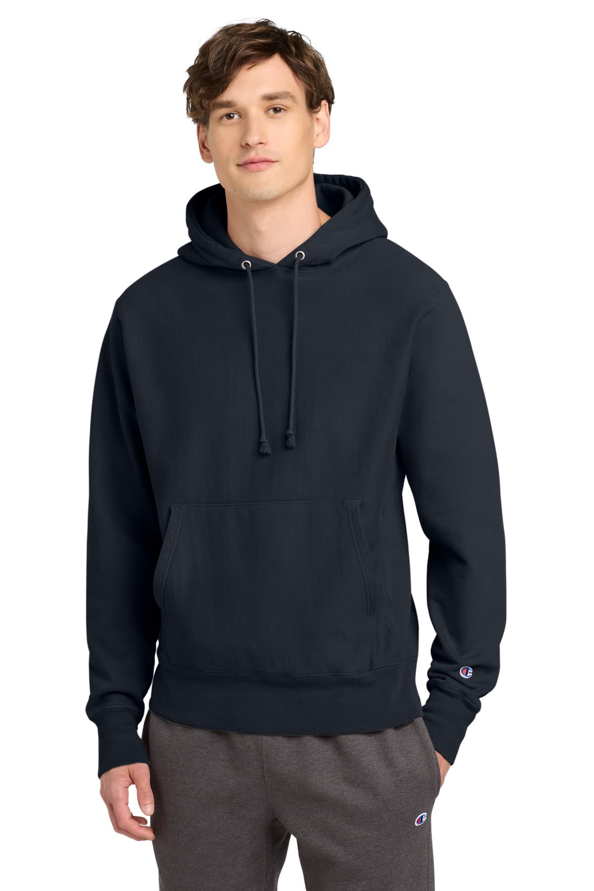 Champion Champion Reverse Weave Garment-Dyed Hooded Sweatshirt. GDS101