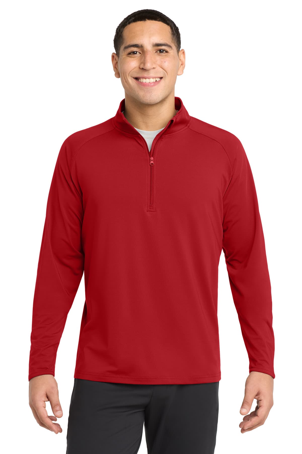Sport-Tek Sport-Tek Sport-Wick Stretch 1/4-Zip Pullover. ST850