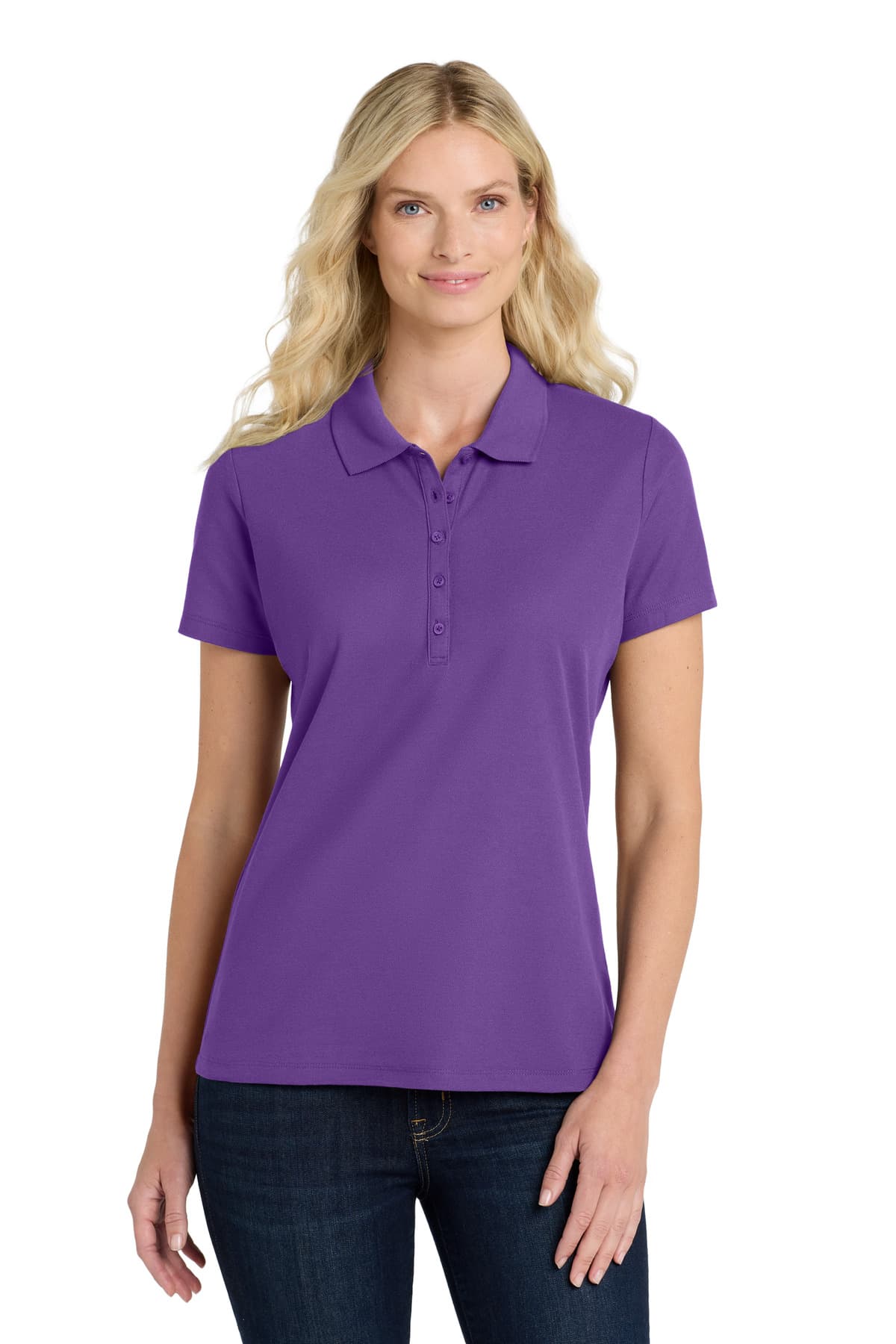 Port Authority Port Authority Women's SuperPro React Polo. LK810